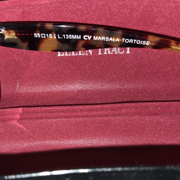 Ellen Tracy Tortoise Shell Sunglasses